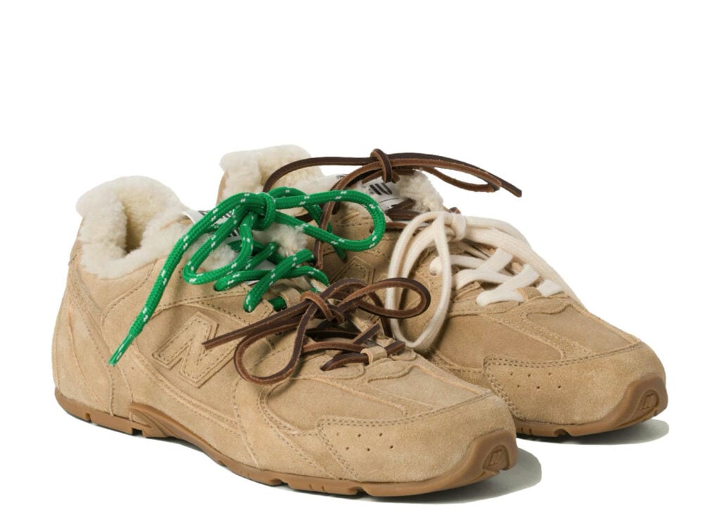 New Balance 530 SL Miu Miu Ecru Shearling (W) 4