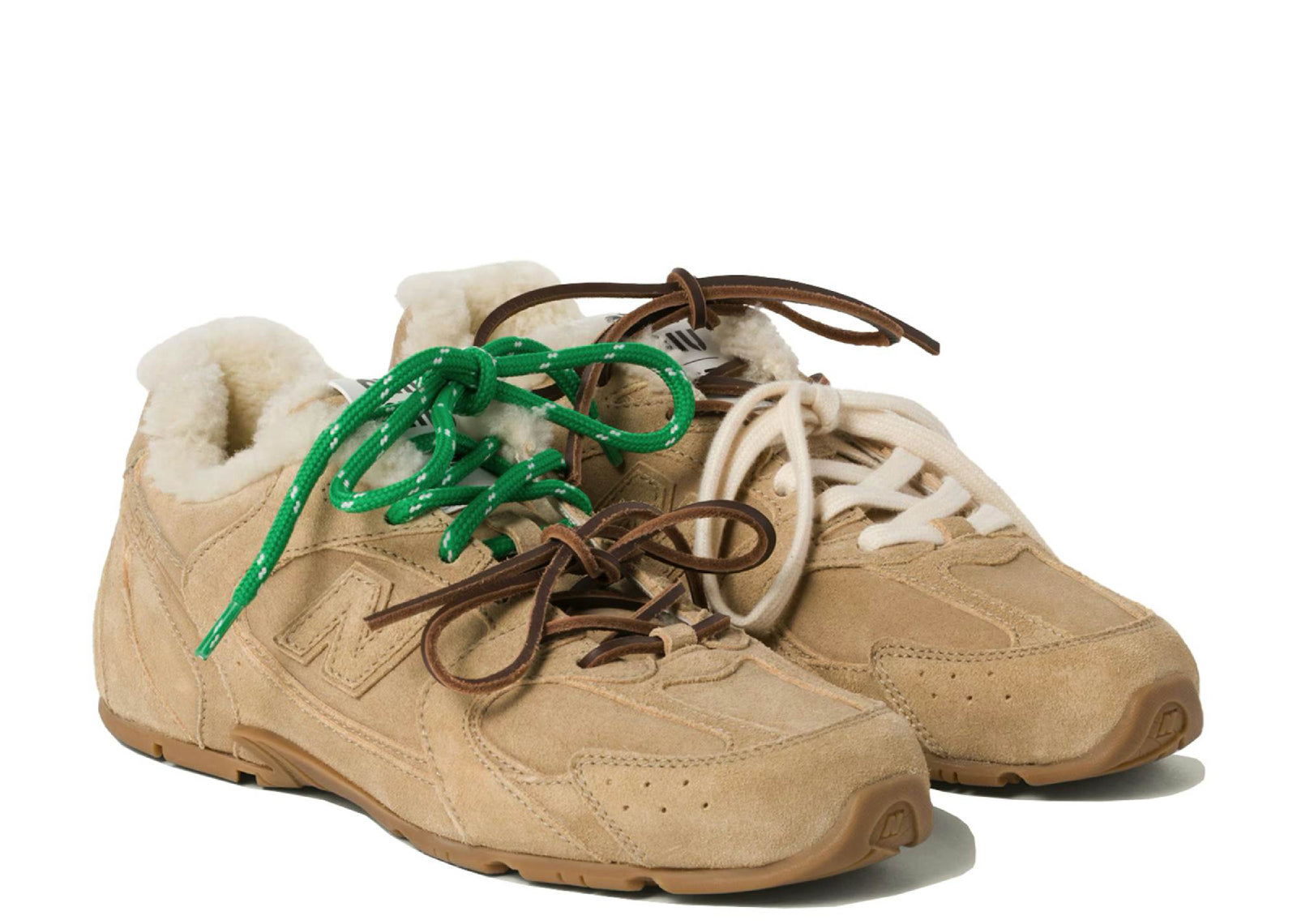 New Balance 530 SL Miu Miu Ecru Shearling (W) 2