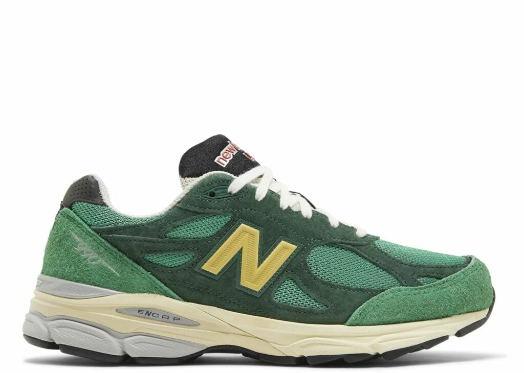 New Balance 990v3 Mi USA Varsity Green Gold 6