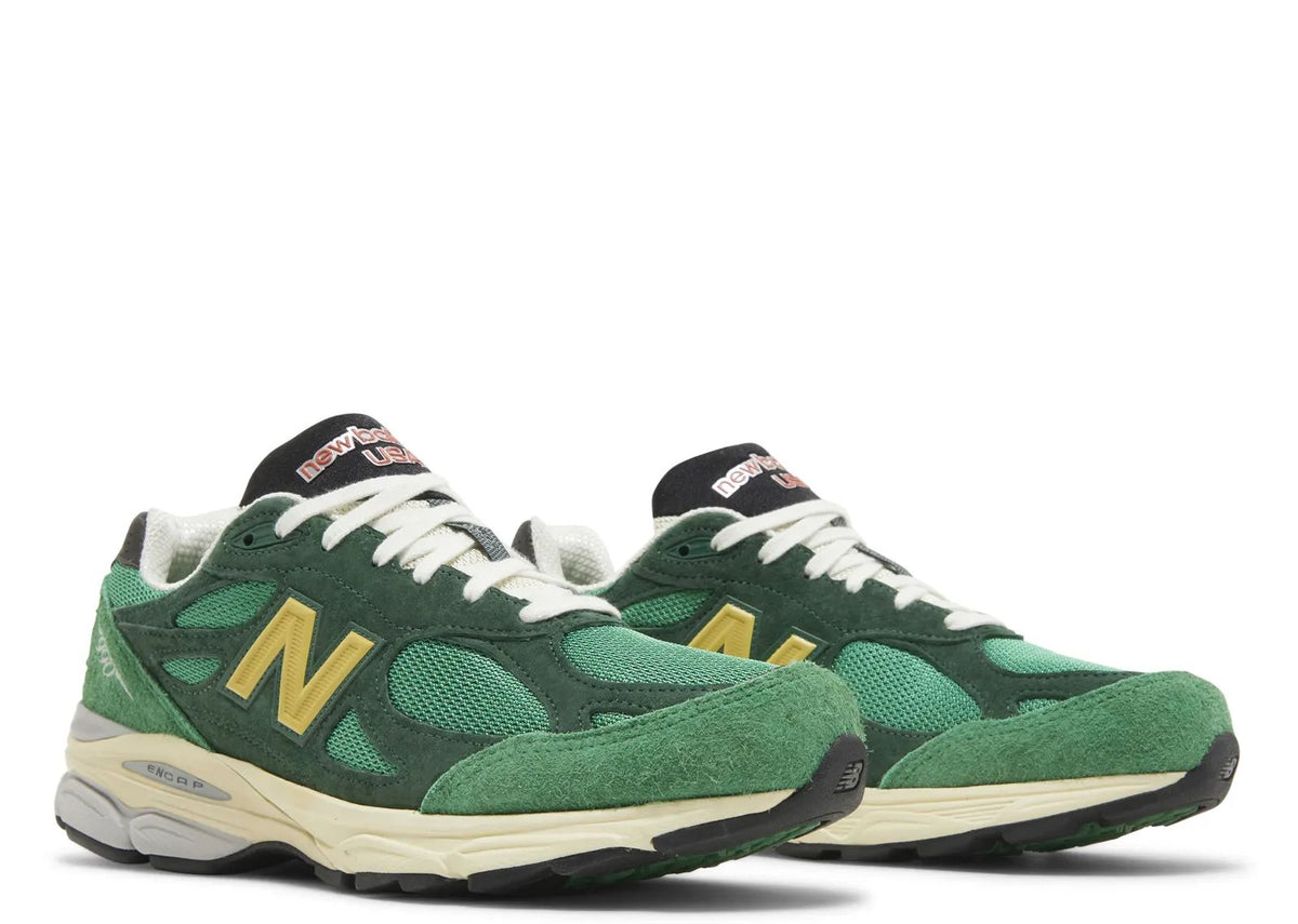 New Balance 990v3 Mi USA Varsity Green Gold 5