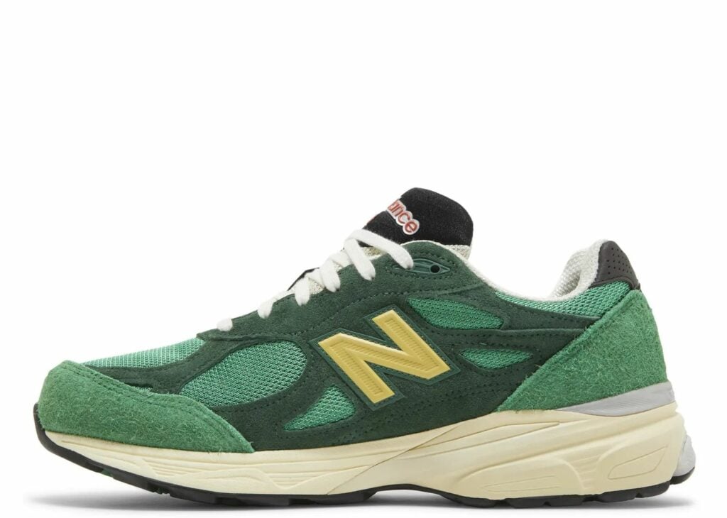 New Balance 990v3 Mi USA Varsity Green Gold 7