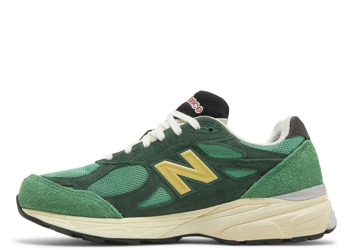 New Balance 990v3 Mi USA Varsity Green Gold 2