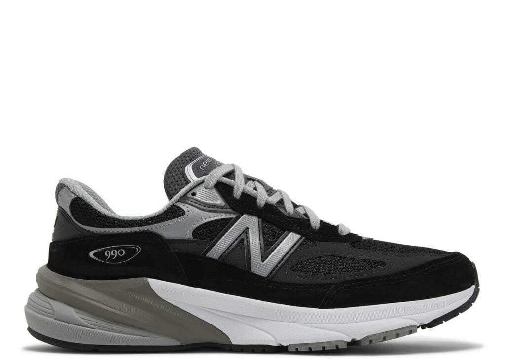 New Balance 990v6 Mi USA Black Grey White 6