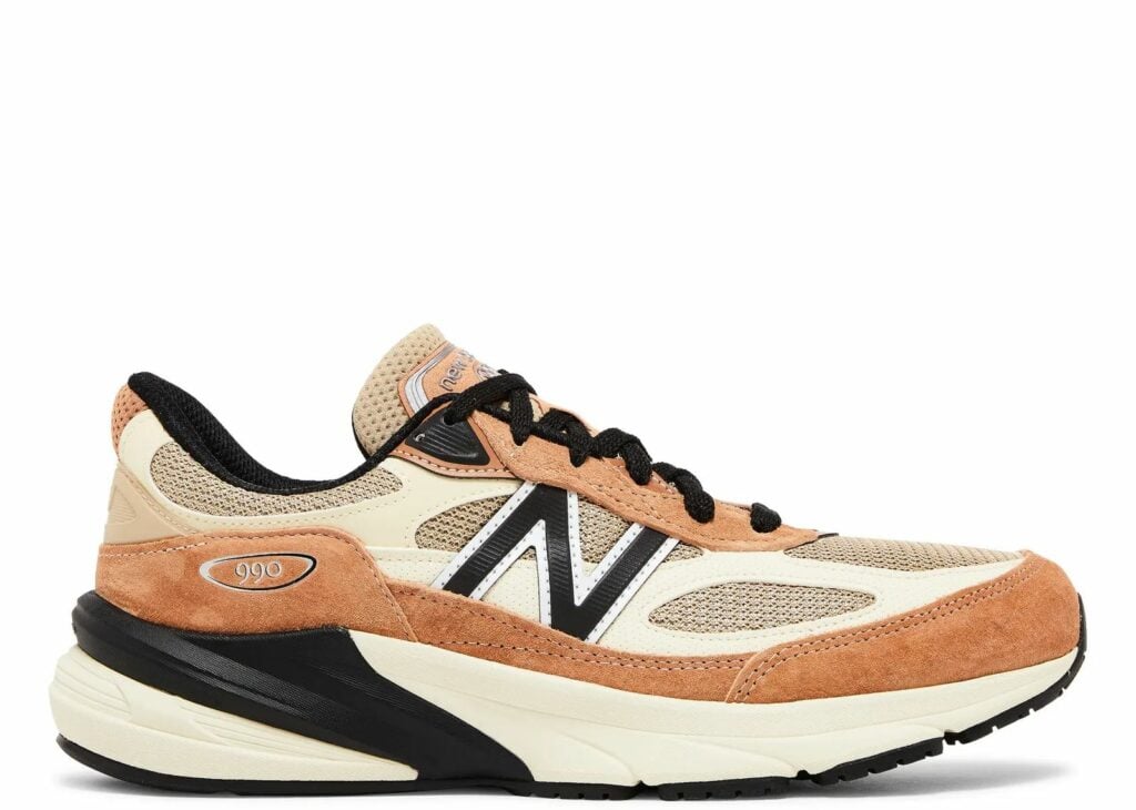 New Balance 990v6 Mi USA Teddy Santis Sepia Orange 6