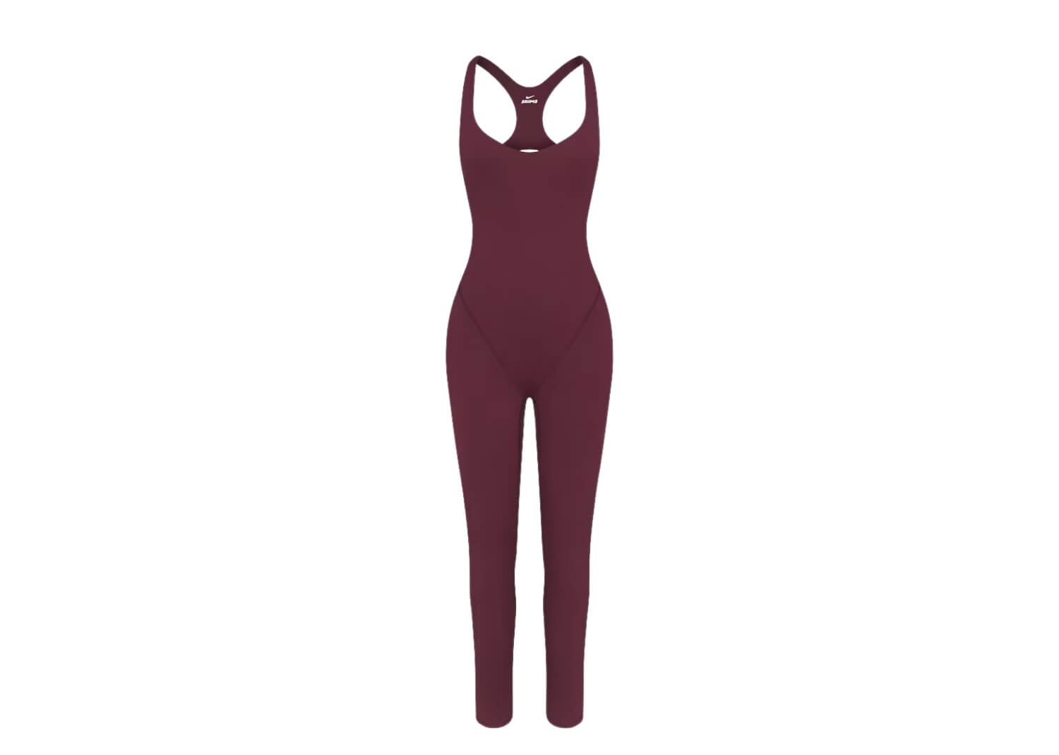 Nike x SKIMS Women’s Matte Racer Long Onesie Currant