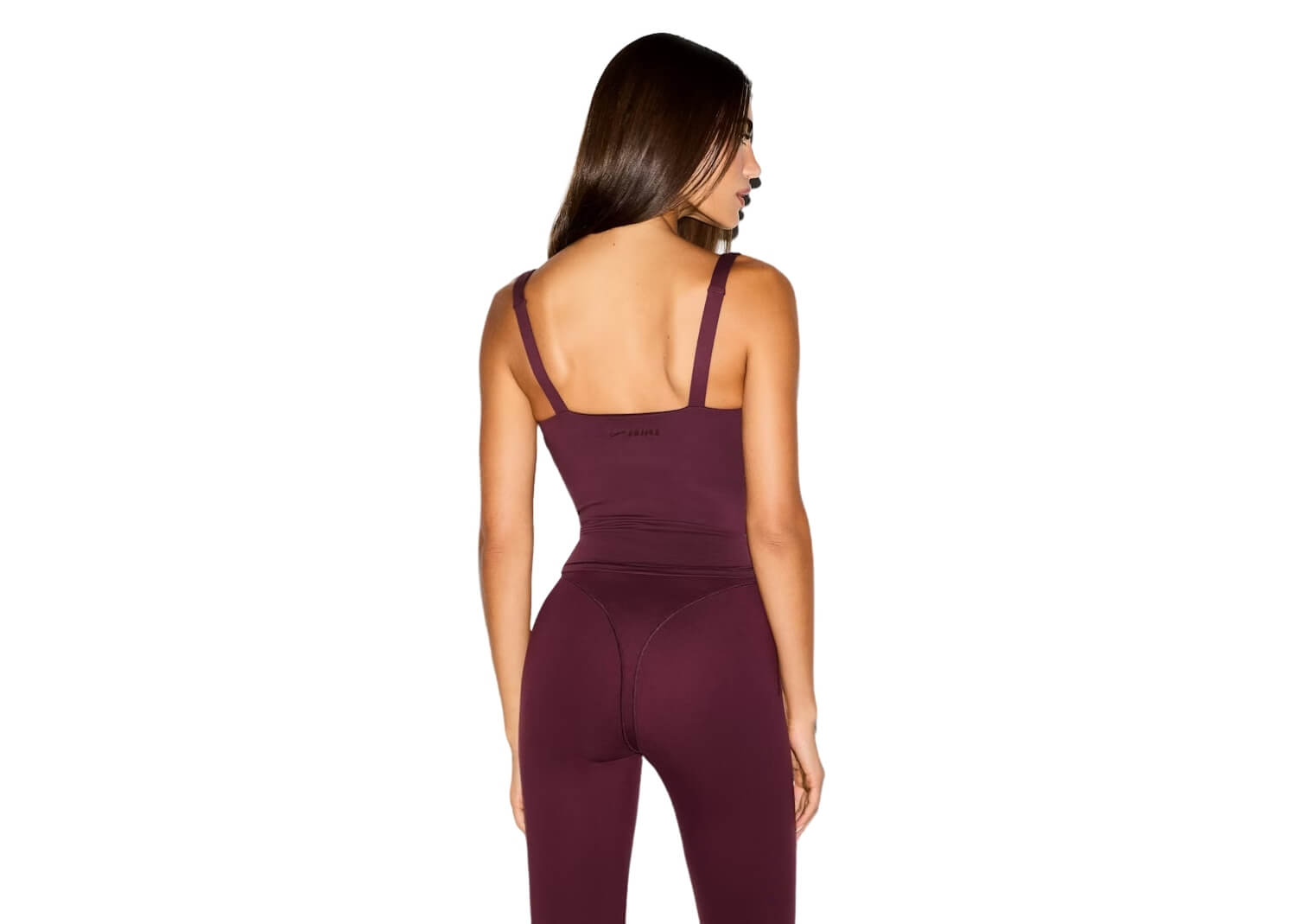 Nike x SKIMS Women’s Matte Square Neck Tank Currant 3
