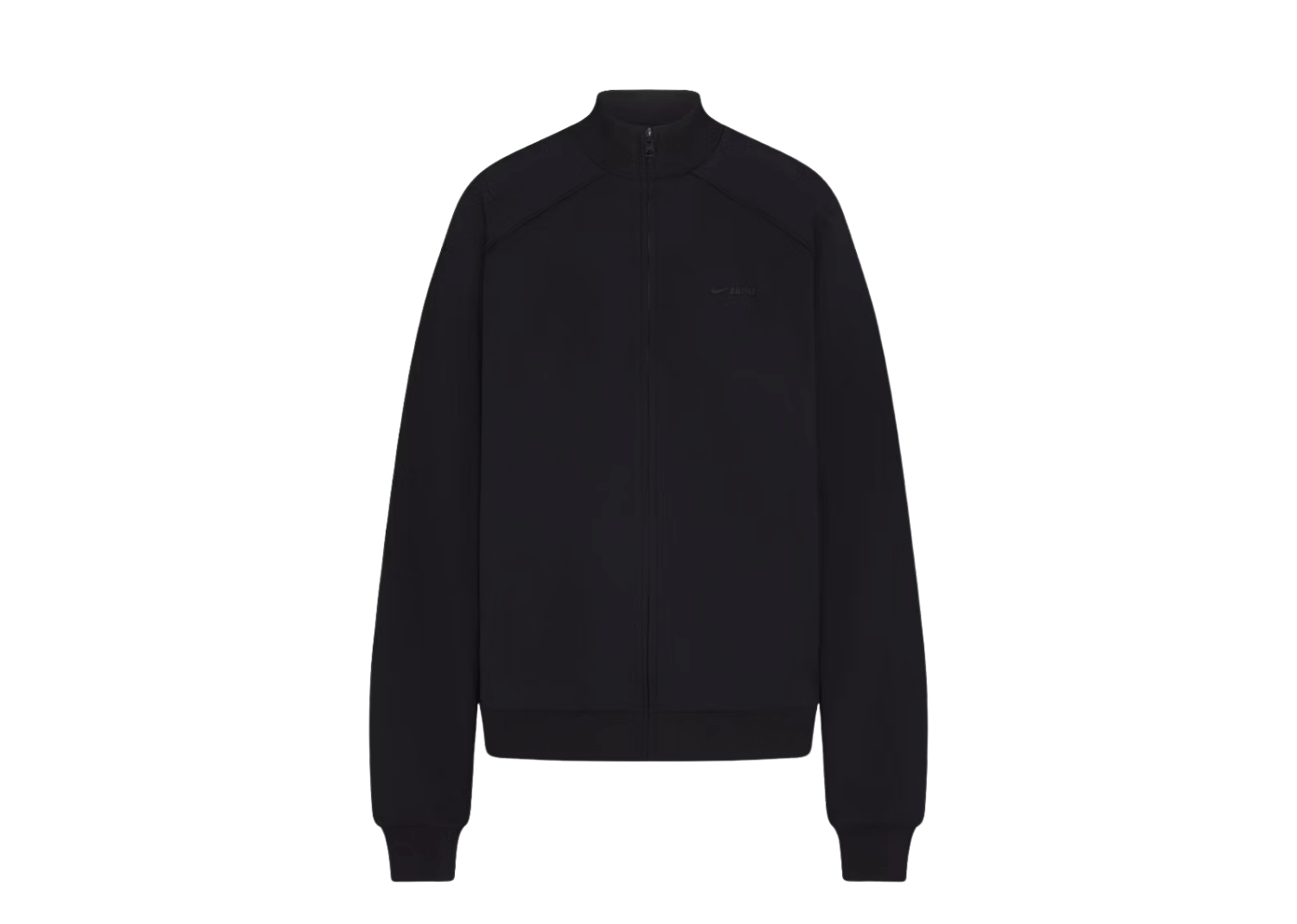Nike x SKIMS Women’s Matte Tricot Oversized Track Jacket Obsidian