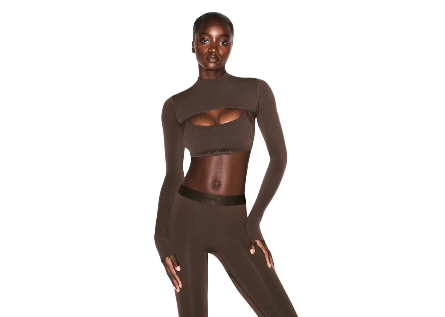 Nike x SKIMS Women’s Vintage Seamless Shrug Phoenix 3