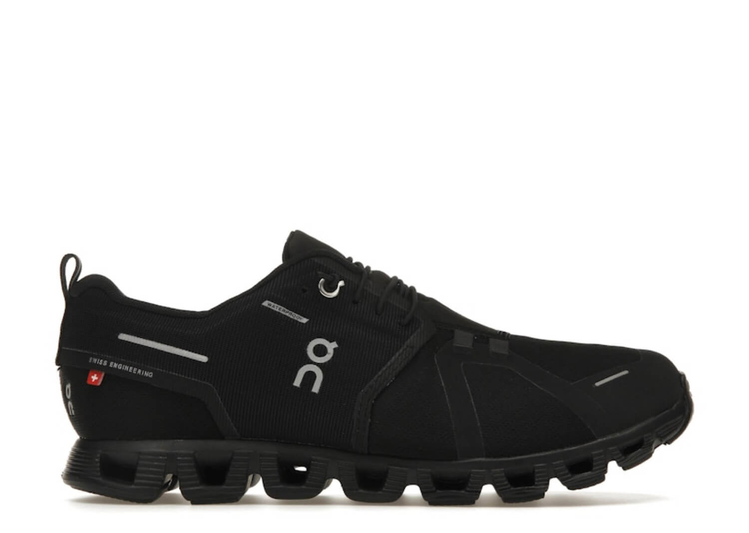 On Running Cloud 5 Waterproof All Black