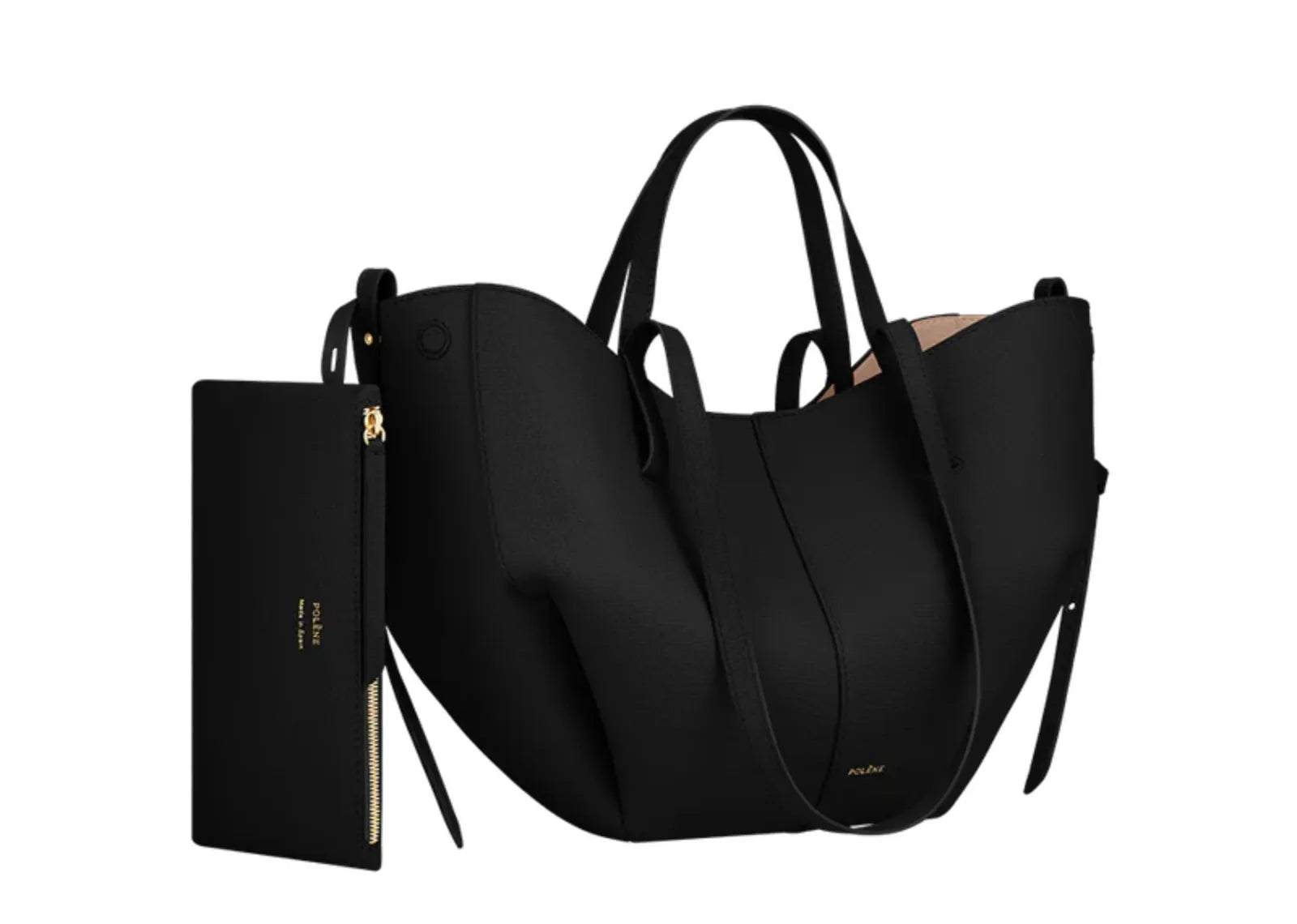 Polène Cyme Mini Edition Textured Black 2