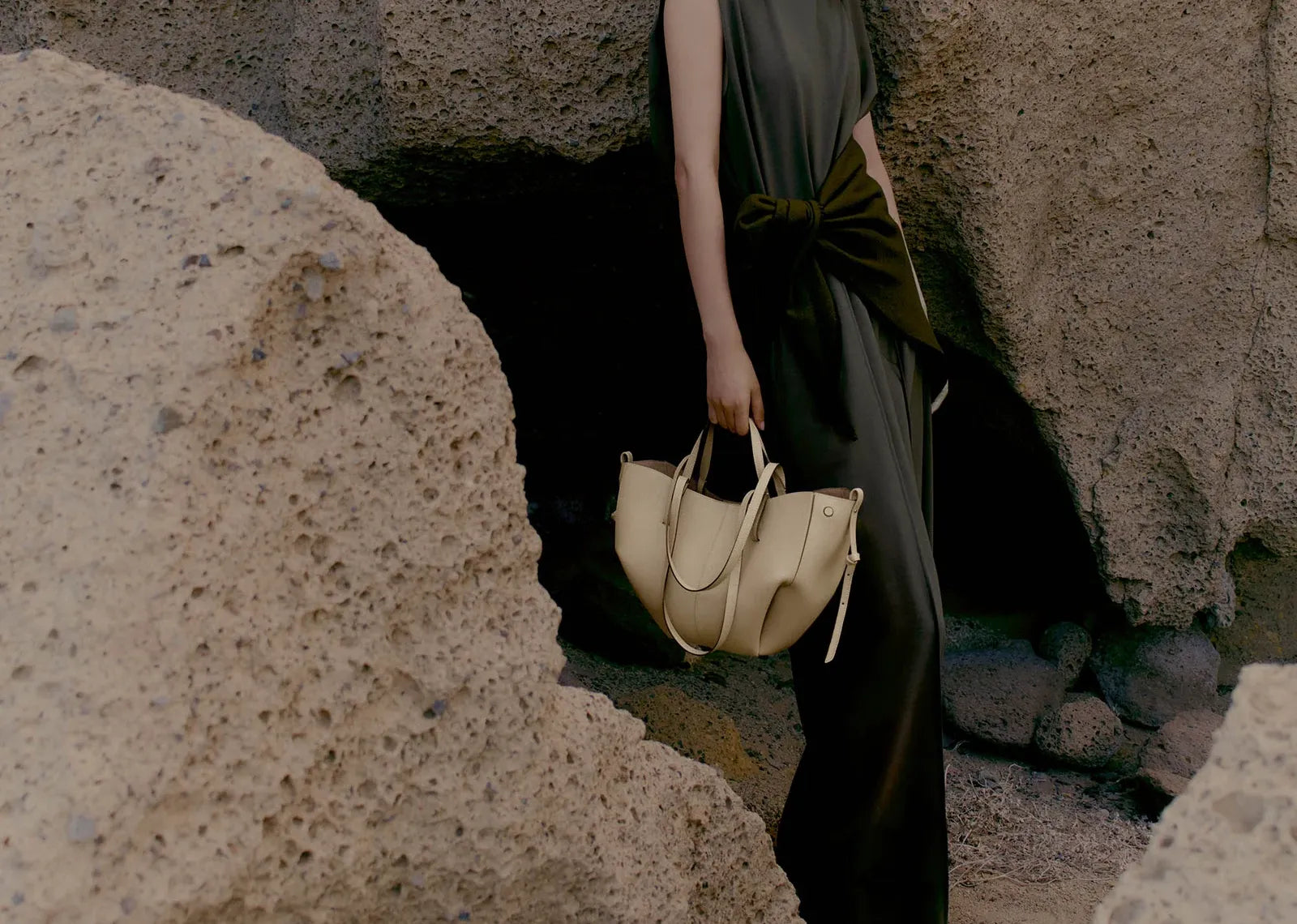 Polène Cyme Mini Edition Textured Sand 4