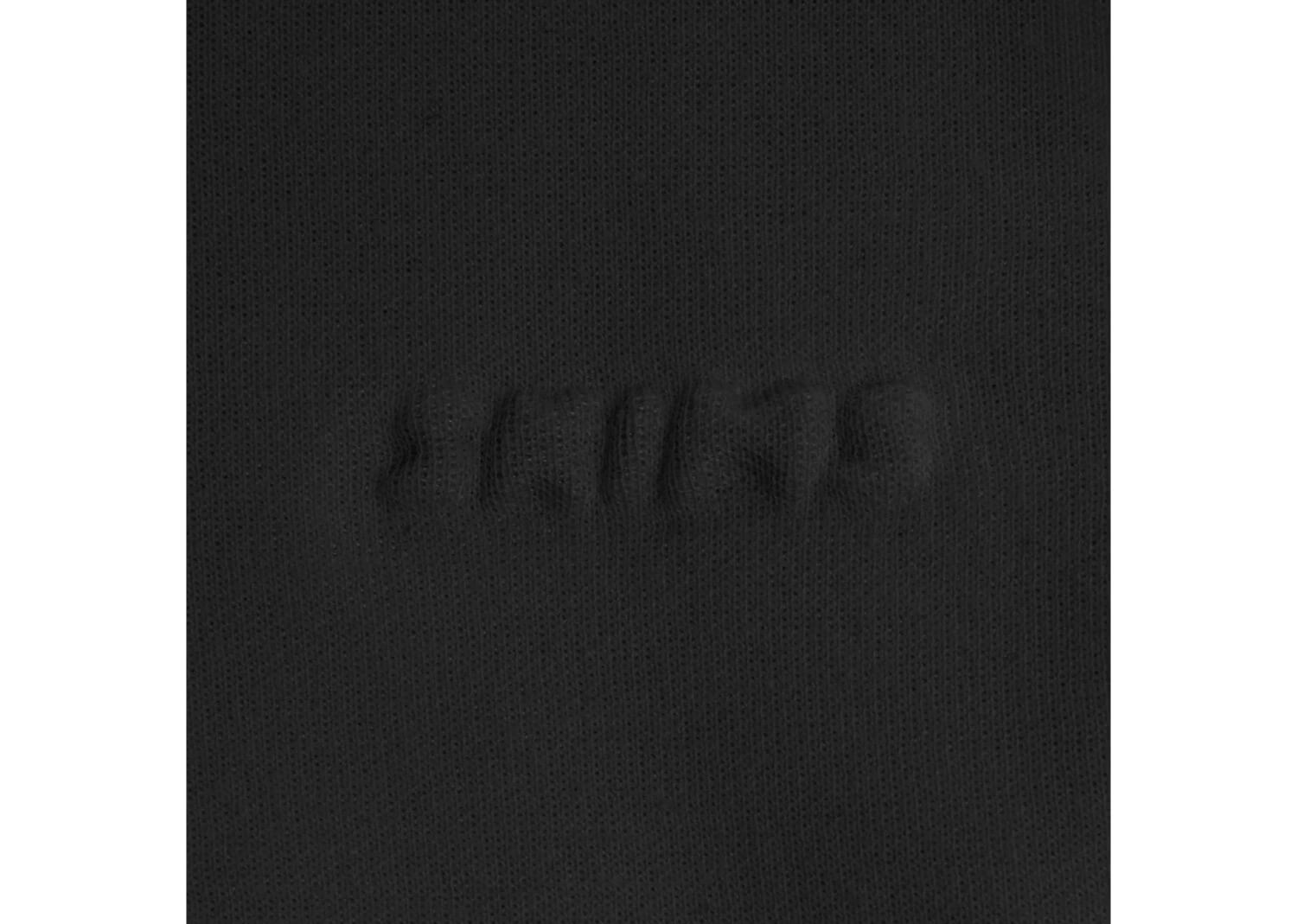 SKIMS Cotton Fleece Classic Straight Leg Pant Onyx 2