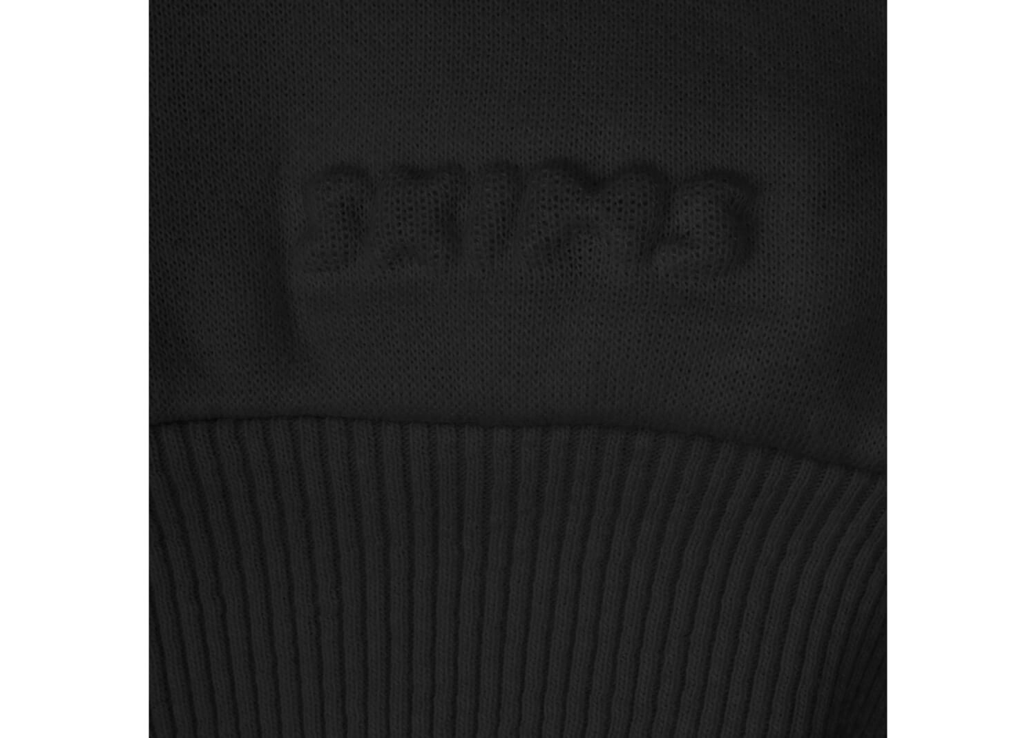 SKIMS Cotton Fleece Classic Zip Up Hoodie Onyx 2