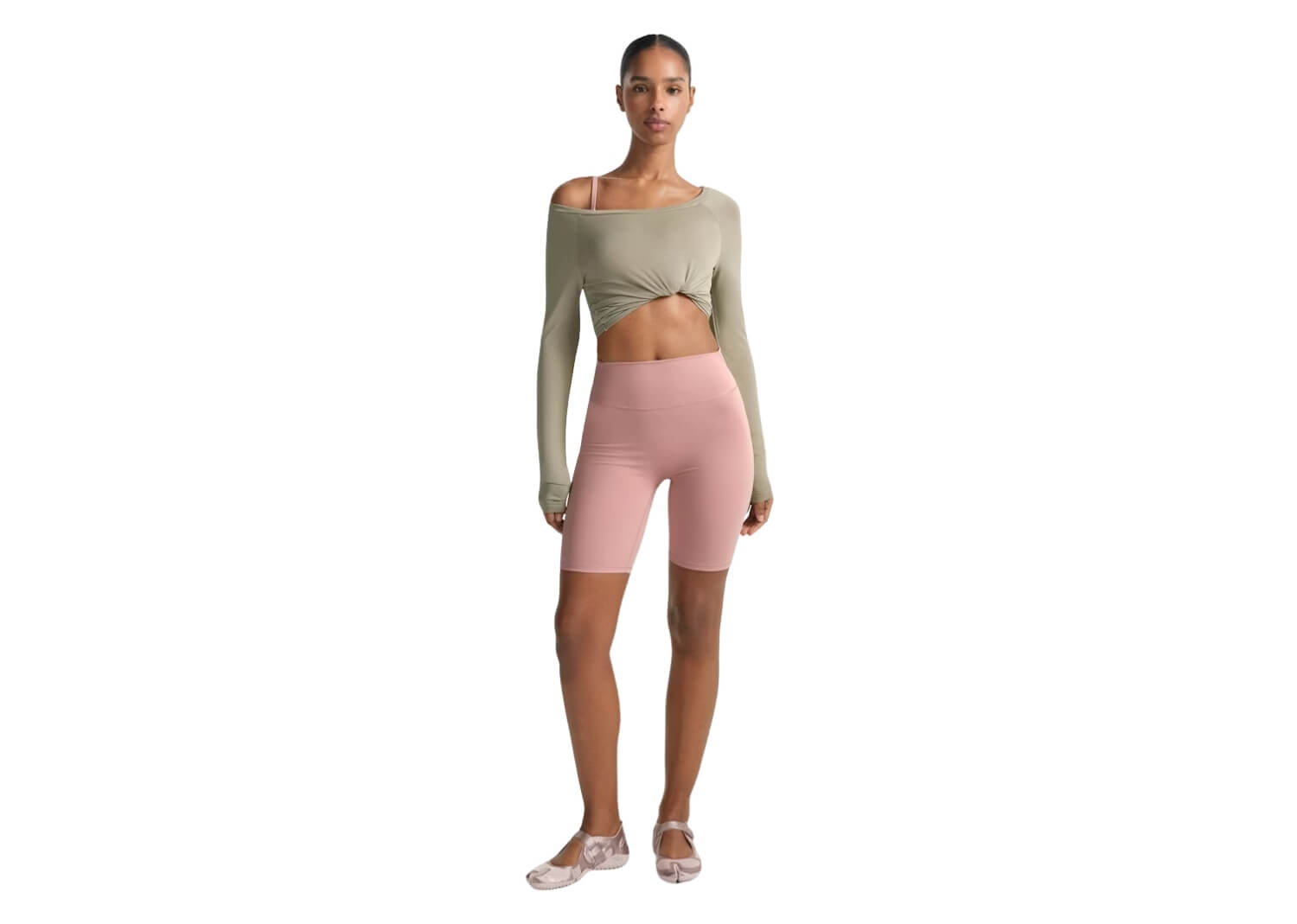 SKIMS NikeSKIMS Matte 7 Inch Biker Short Himalayan 2