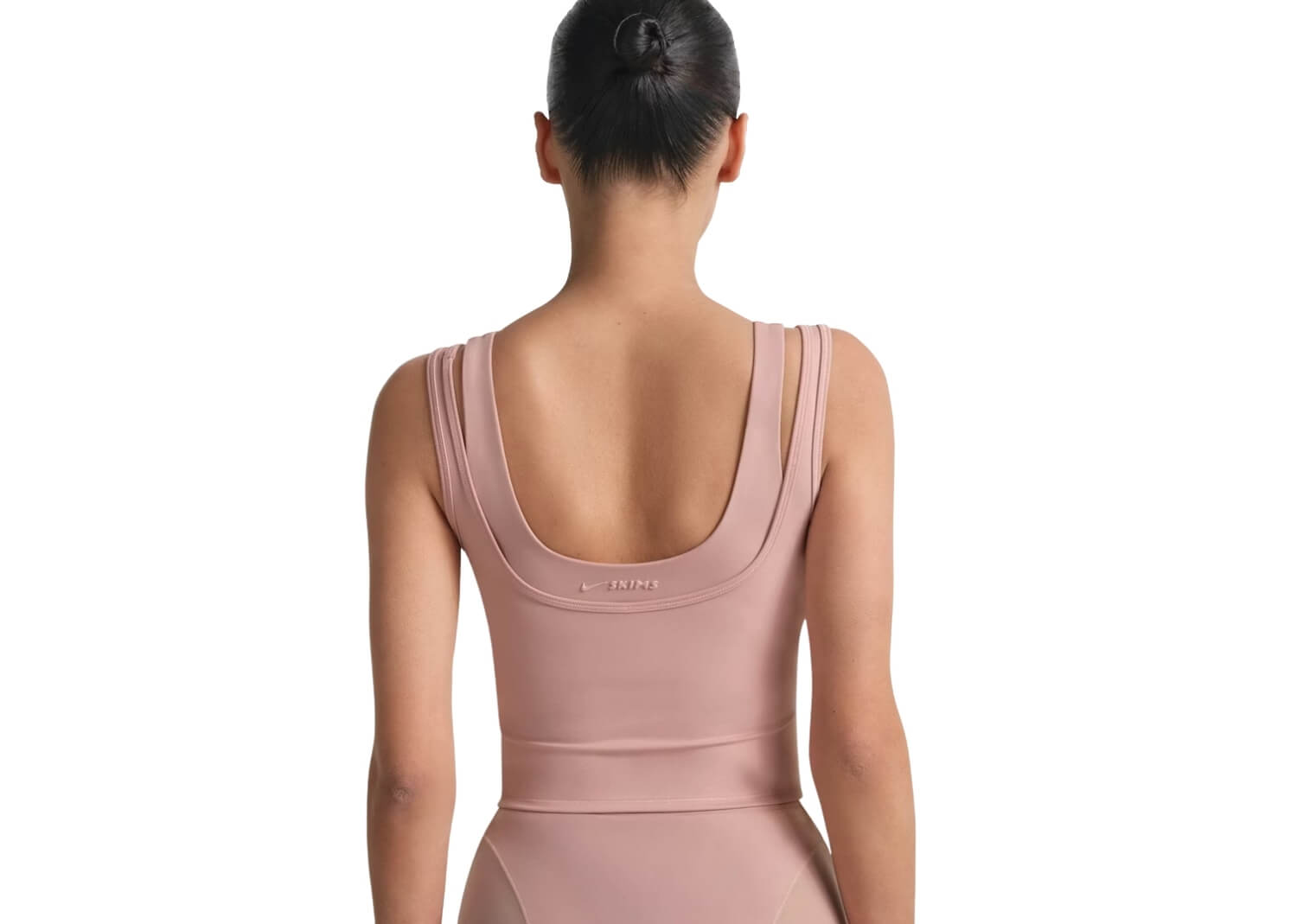 SKIMS NikeSKIMS Matte Double Strap Scoop Tank Himalayan 3