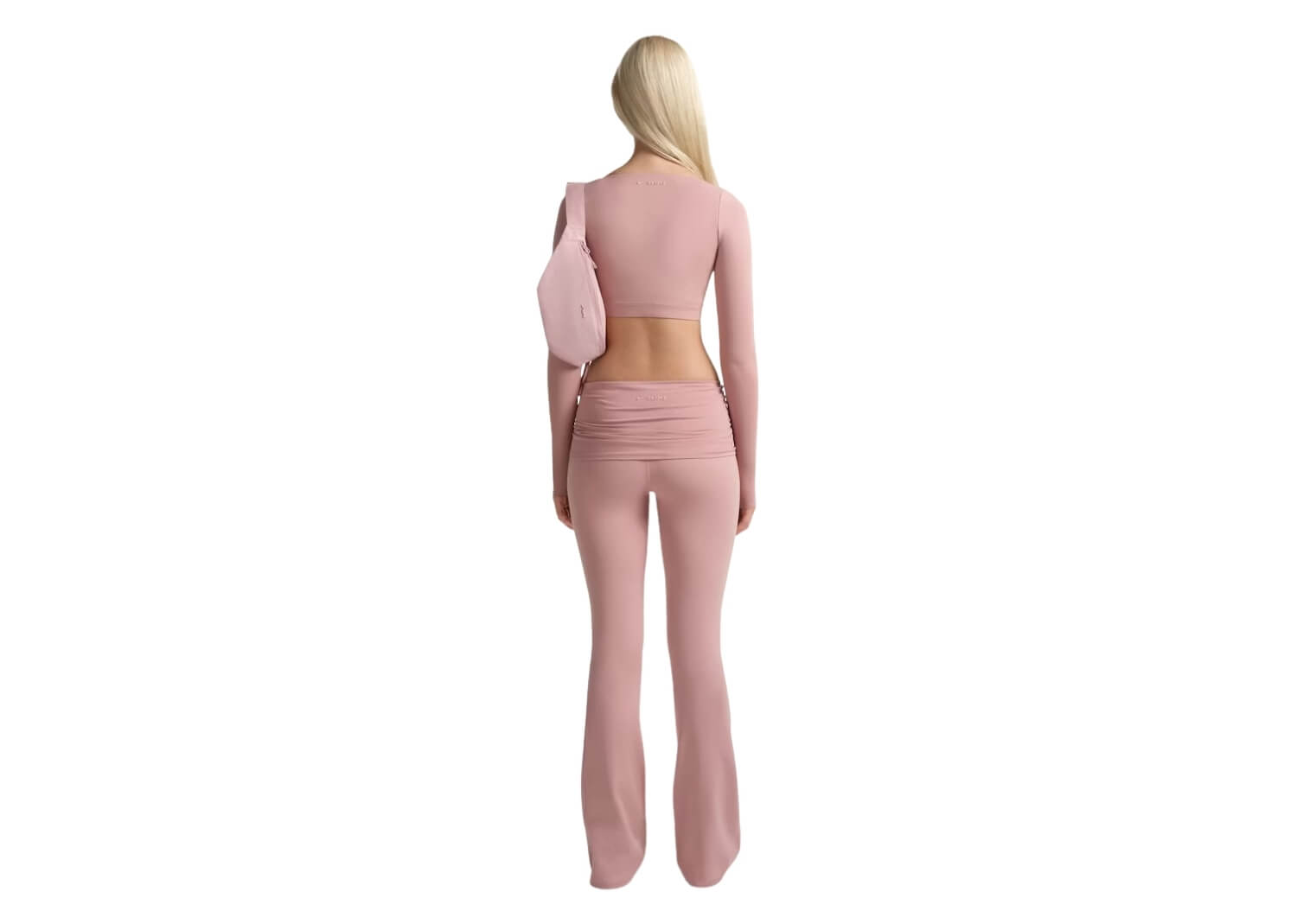 SKIMS NikeSKIMS Matte Himalayan Foldover Slim Flare Legging 4