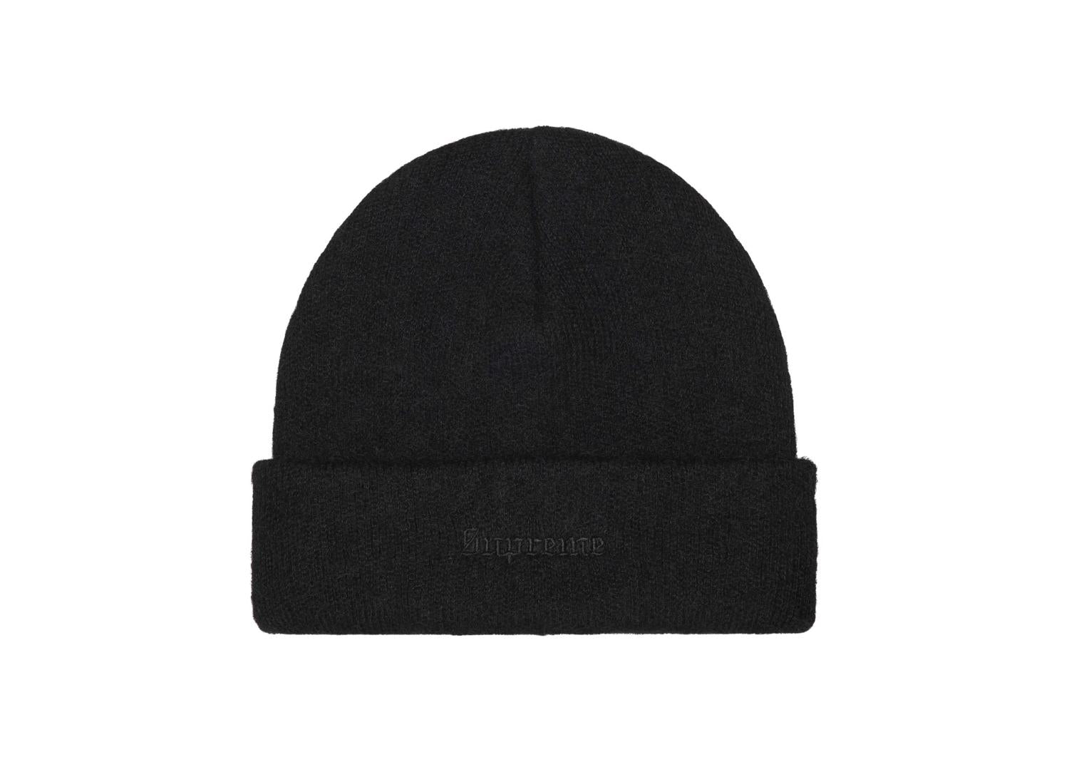 Supreme Mohair Beanie (FW25) Black