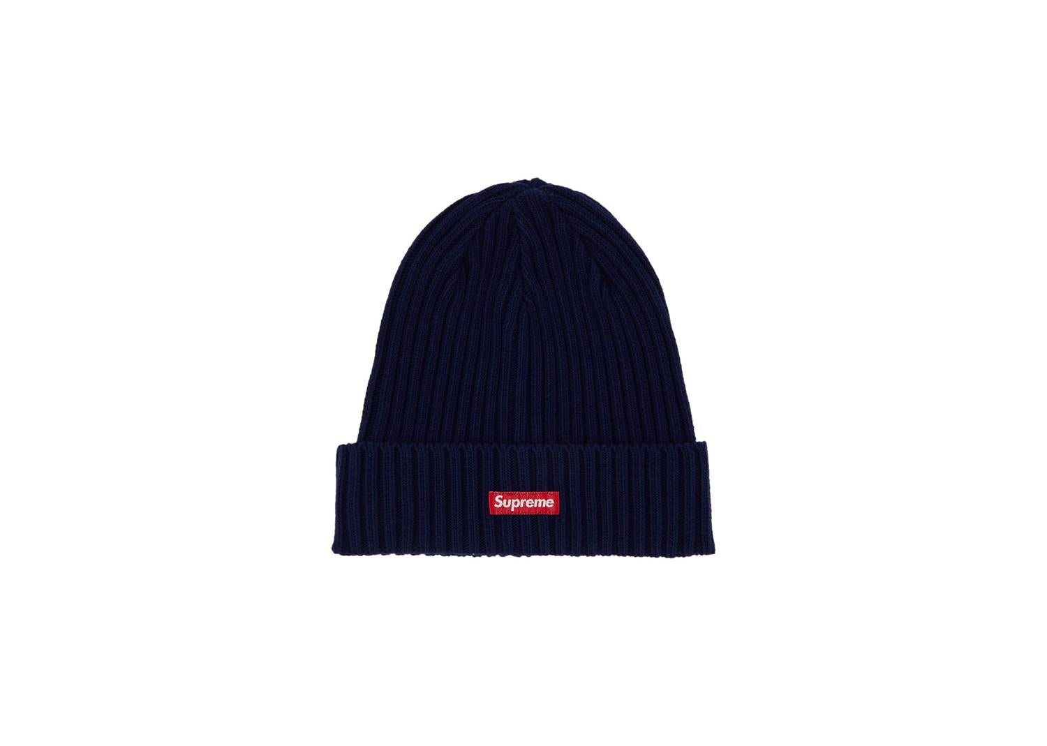 Supreme Overdyed Beanie (SS25) Navy