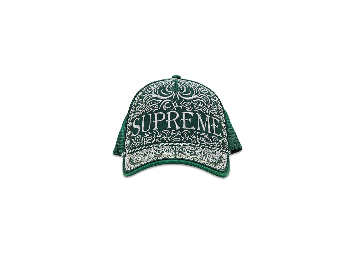 Supreme Vaquero Mesh Back 5-Panel Green