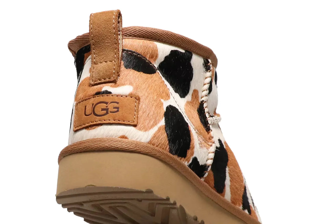 UGG Classic Ultra Mini Boot Cow Print (W) 3