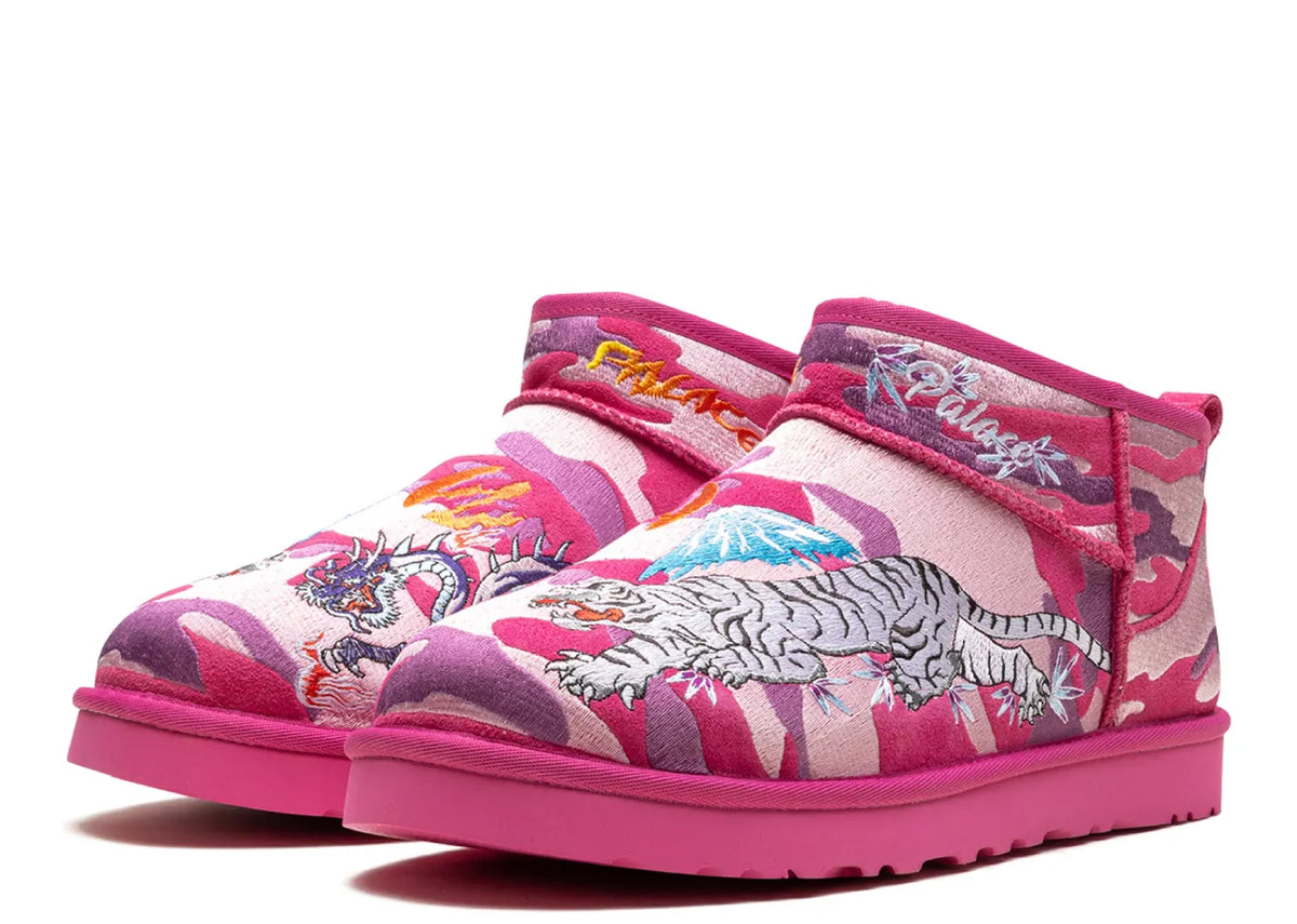 UGG Classic Ultra Mini Boot Palace Pink Camo 2