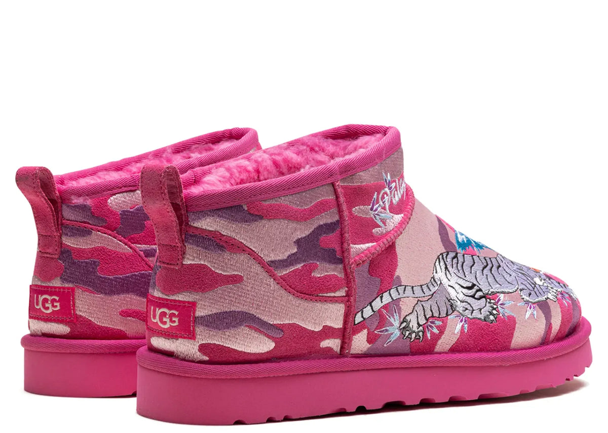 UGG Classic Ultra Mini Boot Palace Pink Camo 3