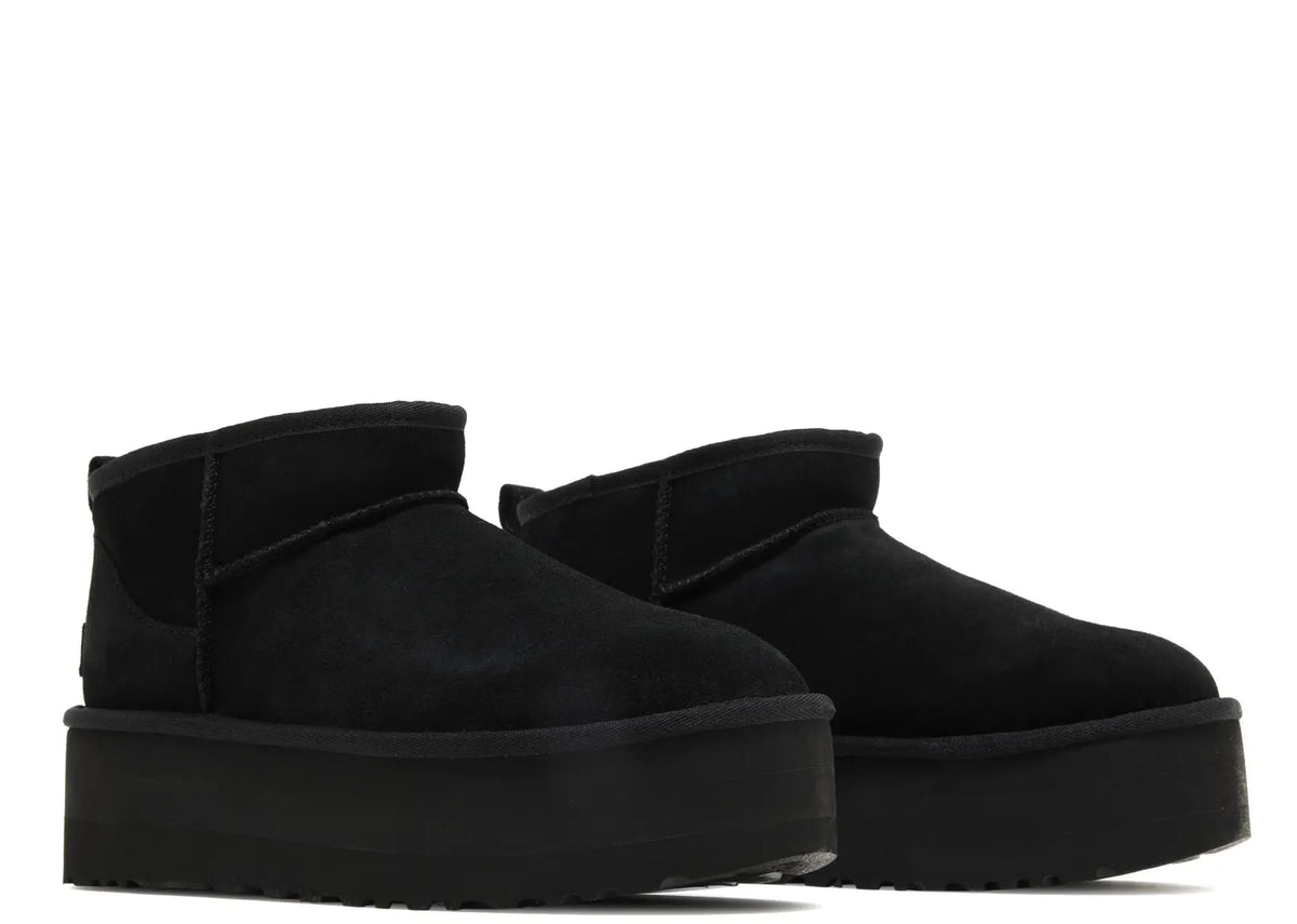 UGG Classic Ultra Mini Platform Boot Black (W) 5