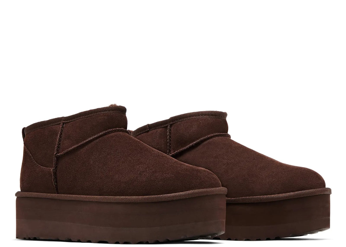 UGG Classic Ultra Mini Platform Boot Burnt Cedar (W) 5