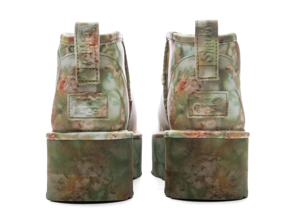 UGG Classic Ultra Mini Platform Boot Collina Strada Green Floral 4