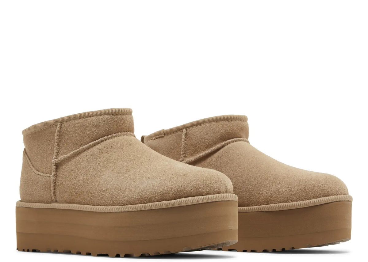 UGG Classic Ultra Mini Platform Boot Sand (W) 5