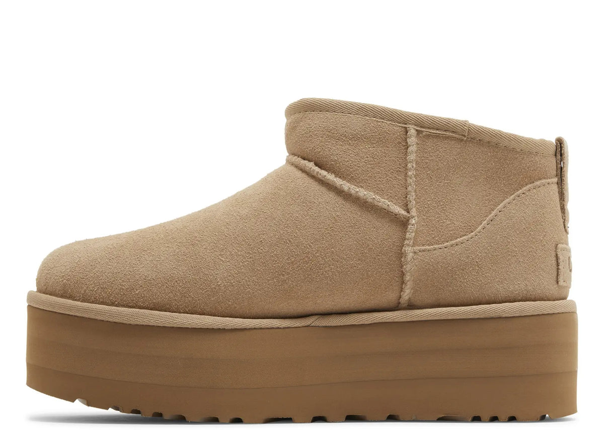 UGG Classic Ultra Mini Platform Boot Sand (W) 2