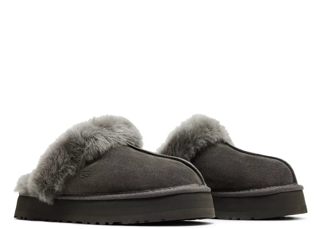 UGG Disquette Slipper Charcoal (W) 10