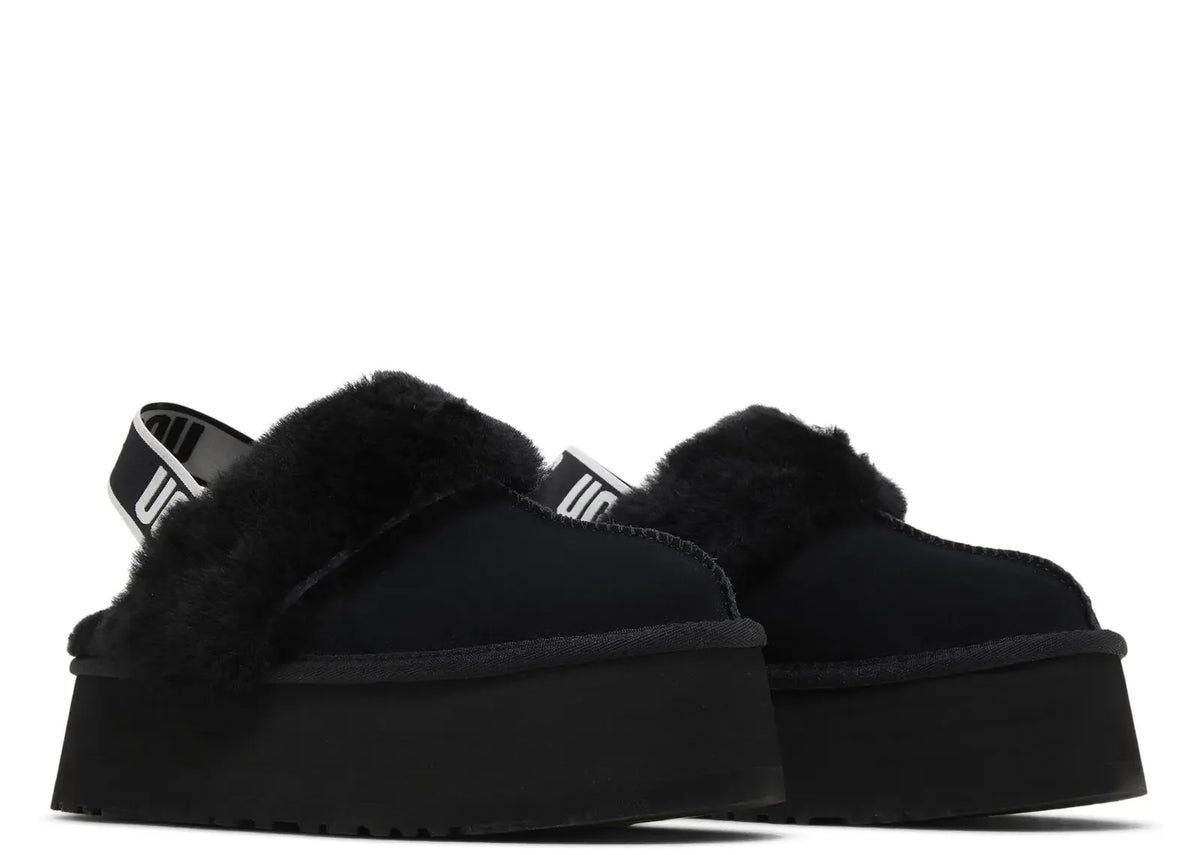 UGG Funkette Slipper Black (W) 5