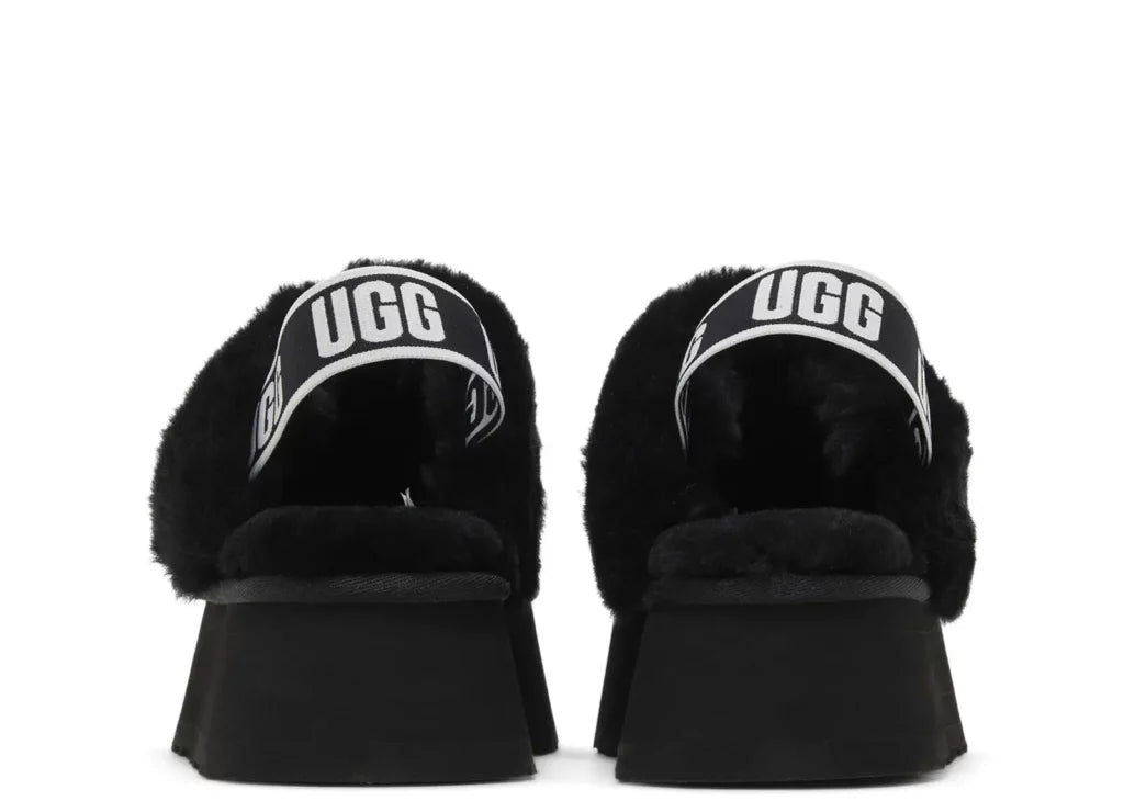 UGG Funkette Slipper Black (W) 8