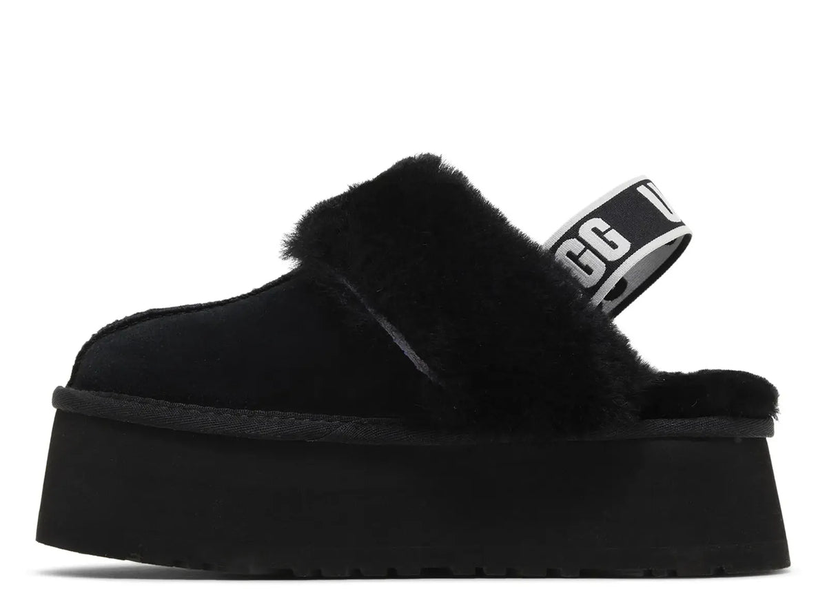UGG Funkette Slipper Black (W) 2