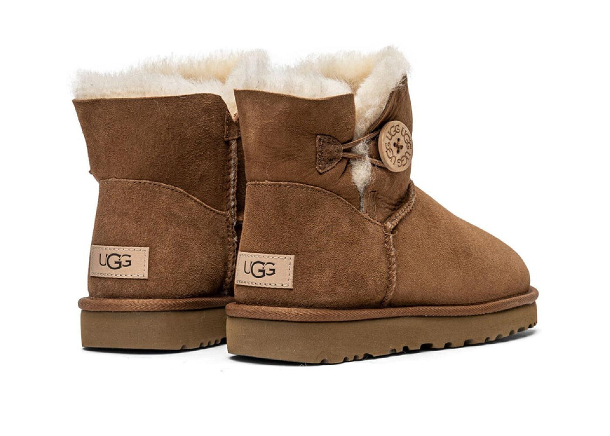 UGG Mini Bailey Button II Chestnut (W) 4