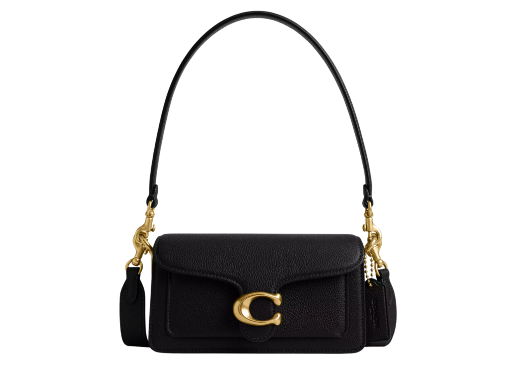 Coach Tabby Shoulder Bag 20 Brass/Black 6