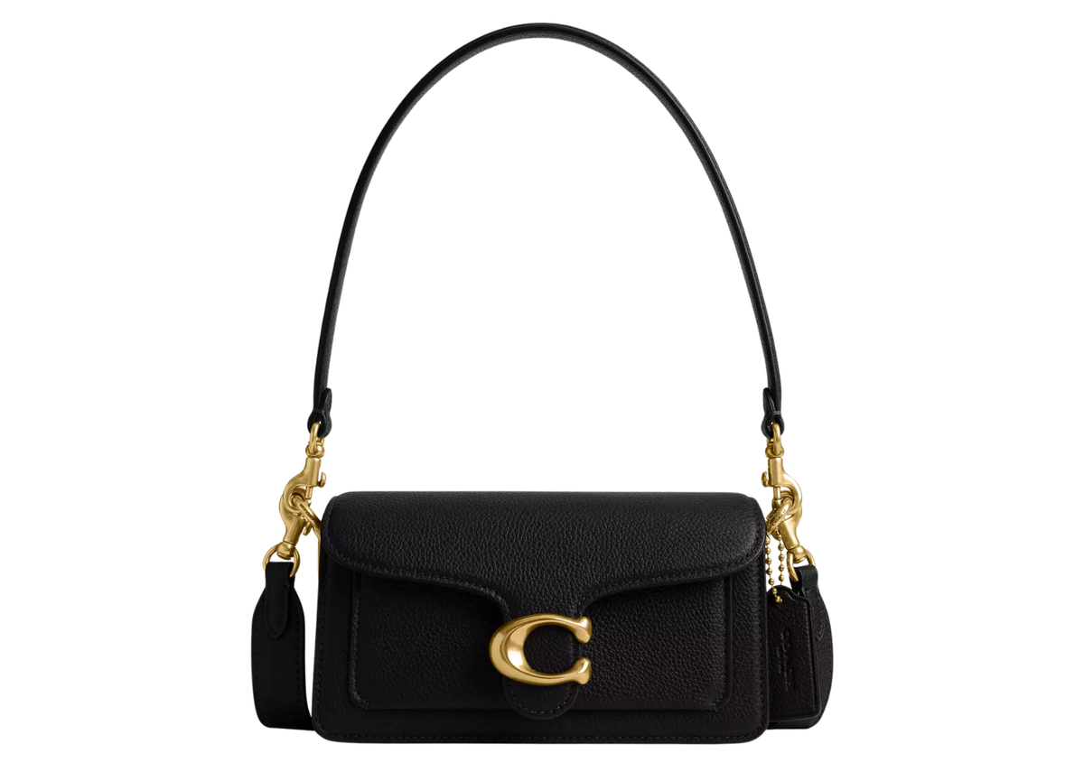 Coach Tabby Shoulder Bag 20 Brass/Black