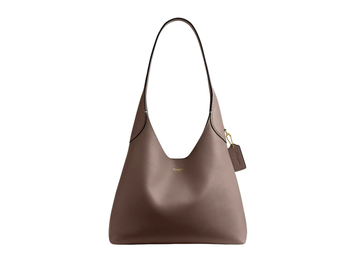 Coach Brooklyn Shoulder Bag 28 Brass/Dark Stone