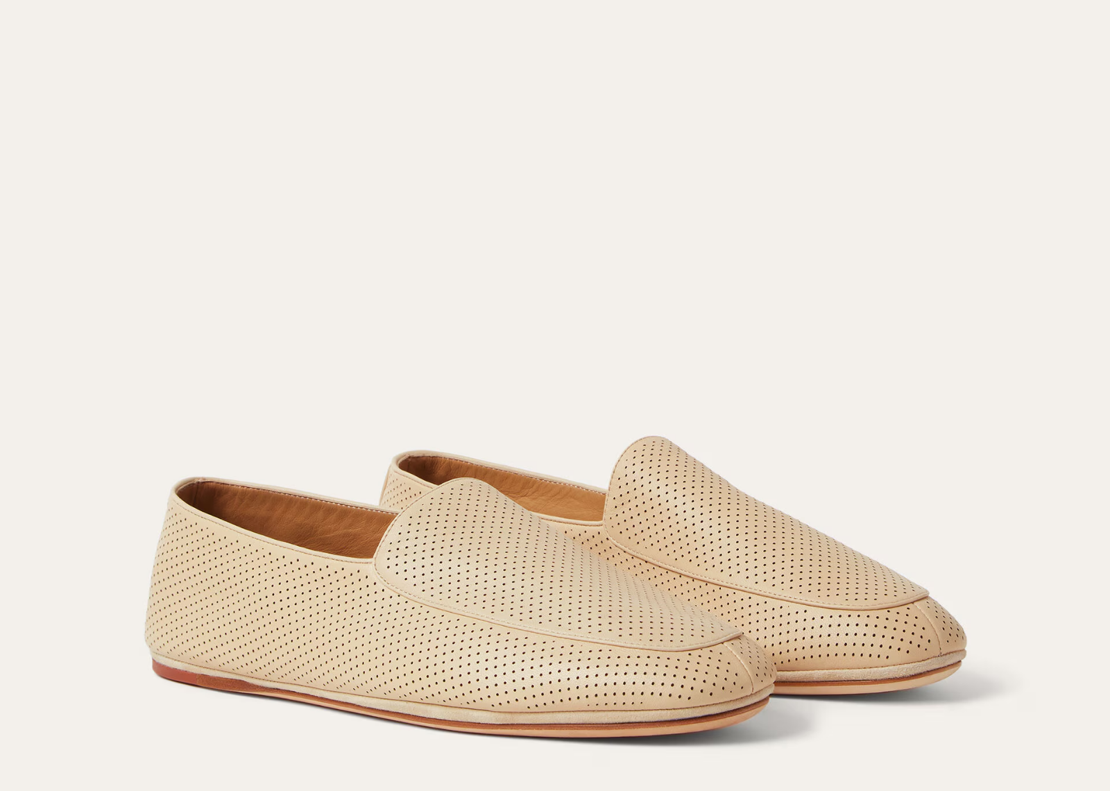 Loro Piana Anton Walk Loafer Lambskin Desert Bloom 2