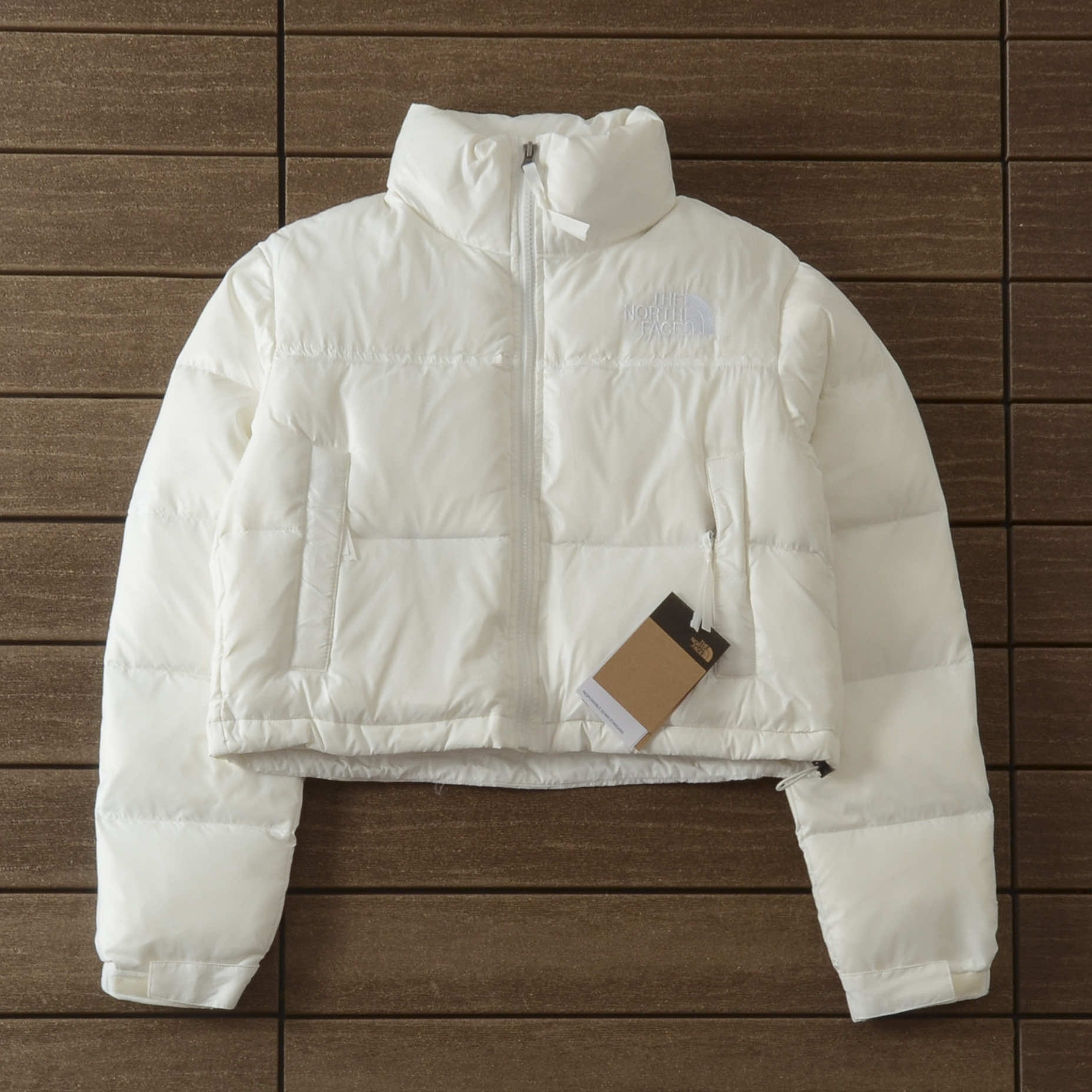 The North Face Puffer 'White' denemezapt.myshopify.com Zaptila