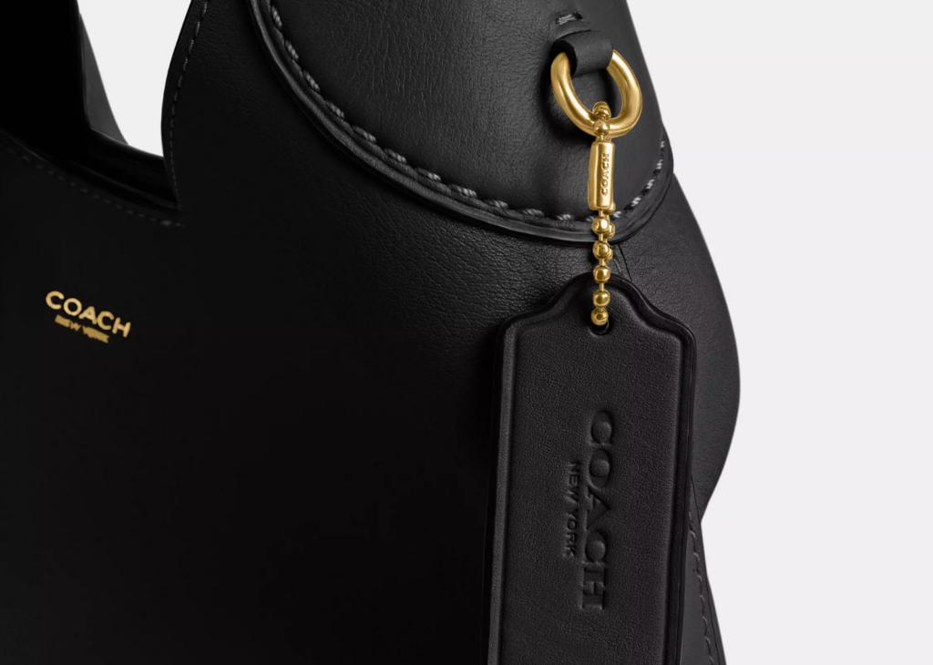 Coach Brooklyn Shoulder Bag 28 Brass/Black 9