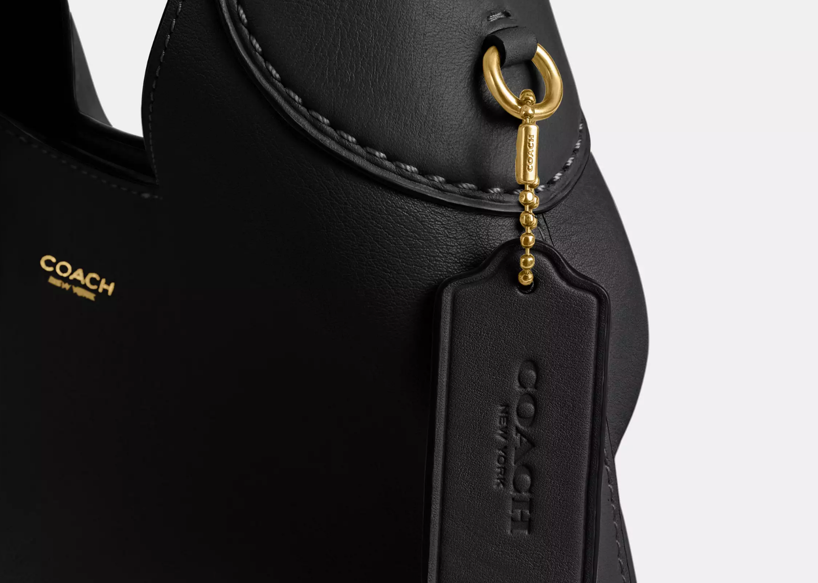 Coach Brooklyn Shoulder Bag 28 Brass/Black 4