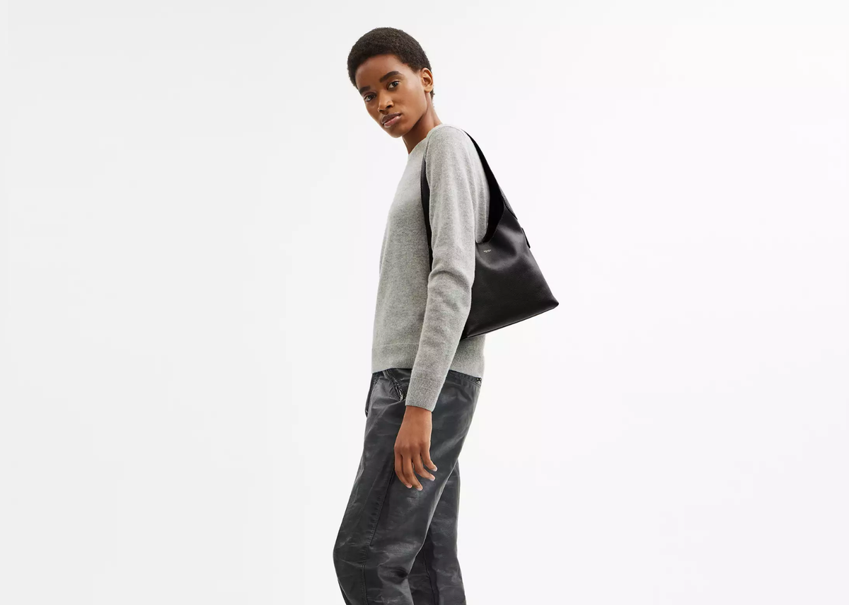 Coach Brooklyn Shoulder Bag 28 Brass/Black 5