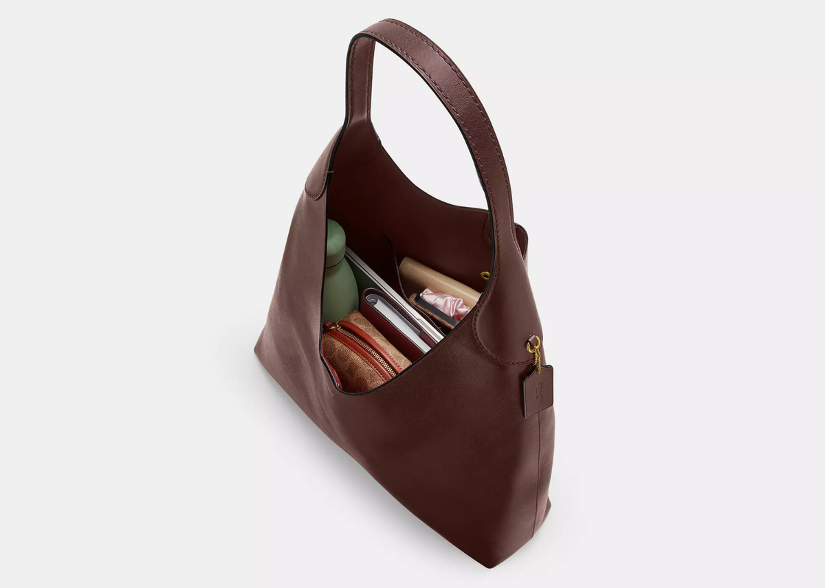 Coach Brooklyn Shoulder Bag 28 Brass/Maple 3