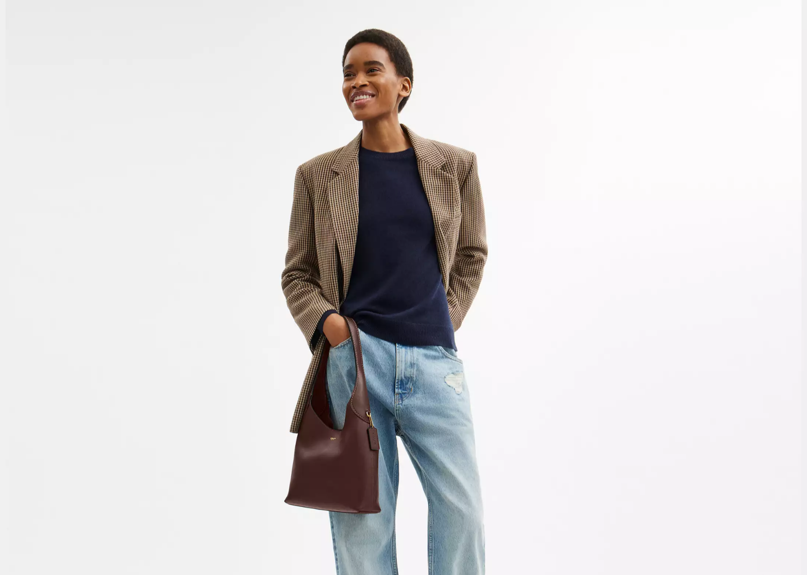Coach Brooklyn Shoulder Bag 28 Brass/Maple 5