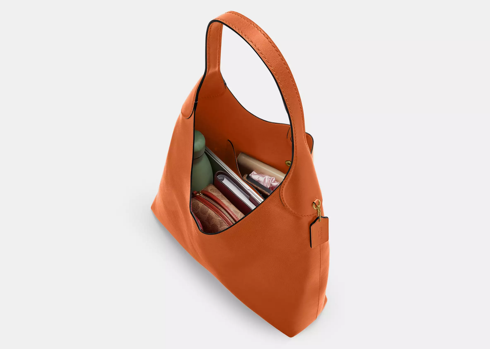 Coach Brooklyn Shoulder Bag 28 Brass/Toffee 3