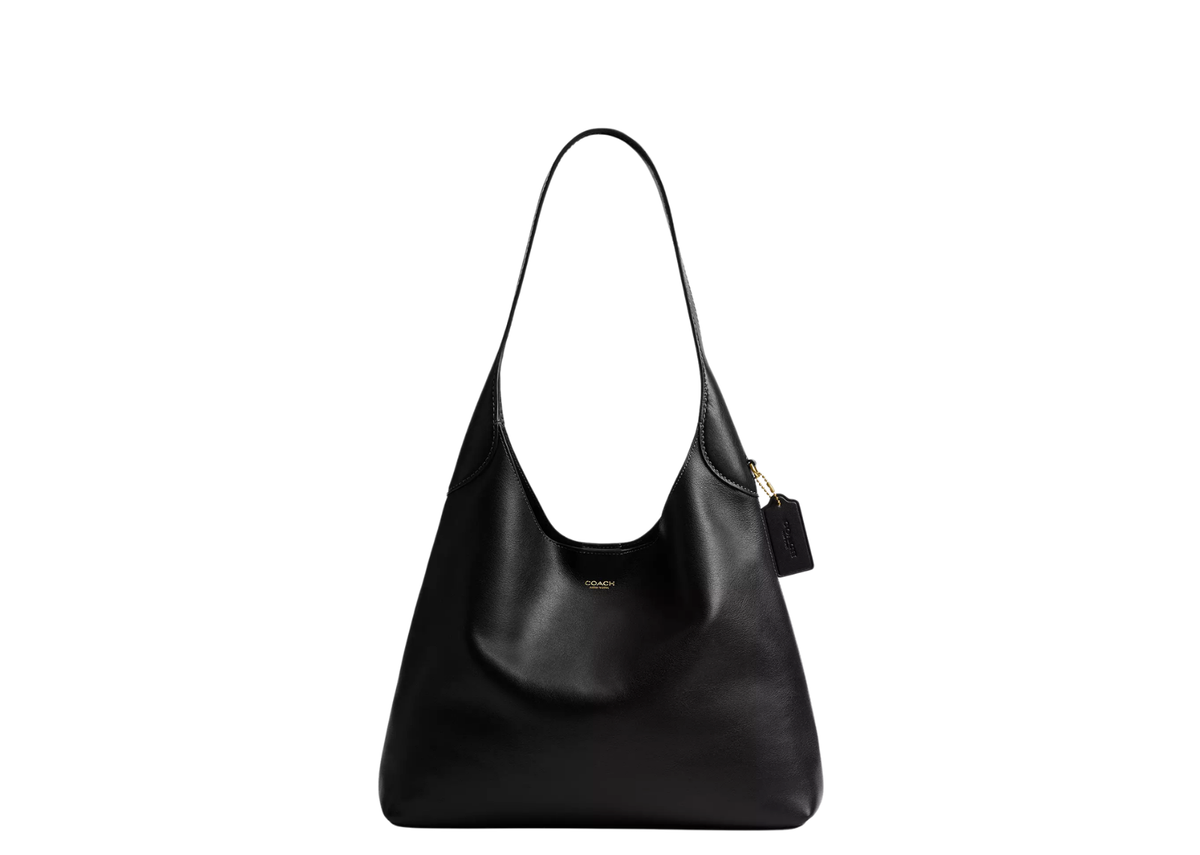 Coach Brooklyn Shoulder Bag 34 Brass/Black