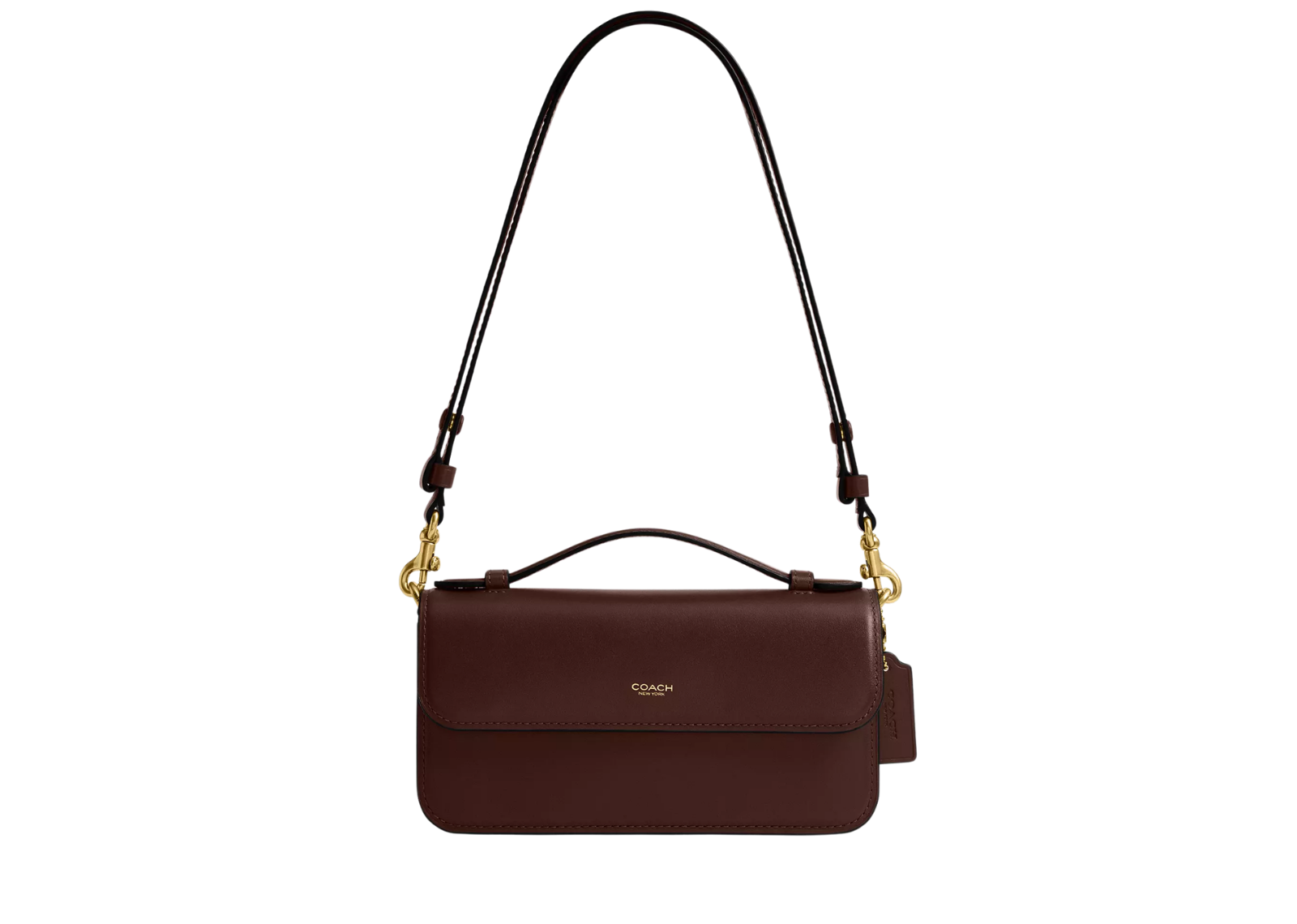 Coach Elora Top Handle Crossbody Bag Brass/Maple