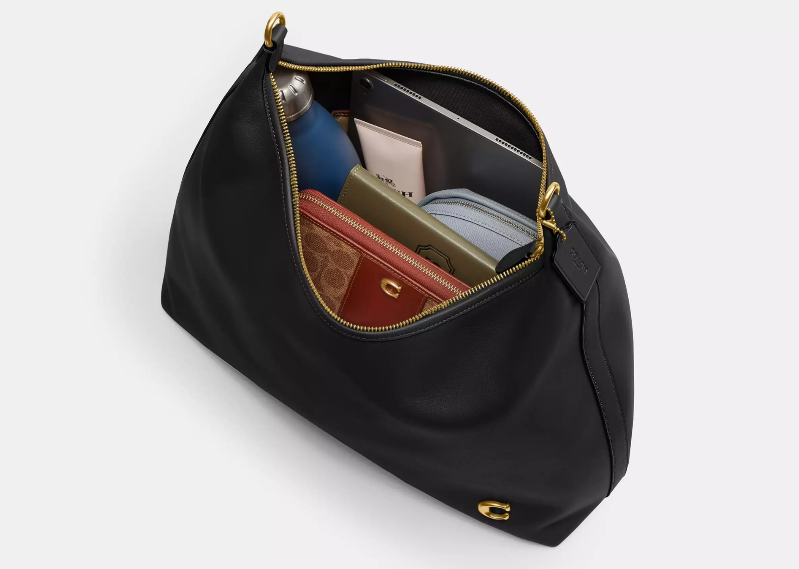 Coach Juliet Shoulder Bag 38 Brass/Black 2